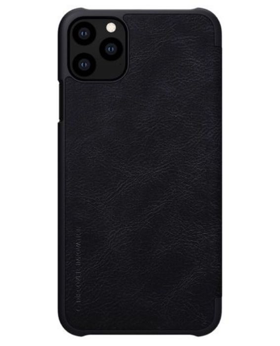 تصویر  کیف کلاسوری چرمی نیلکین مدل کیو آی ان برای گوشی اپل آیفون 11 پرو مکس