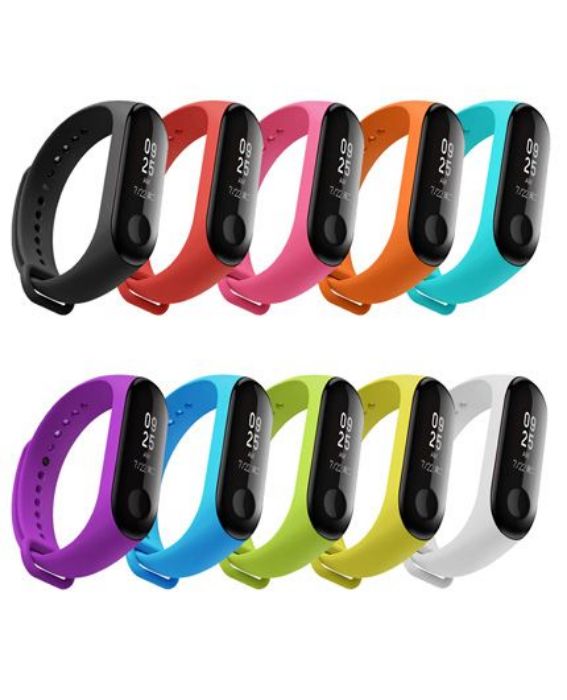 تصویر  بند رنگی دستبند هوشمند شیائومی می بند 3