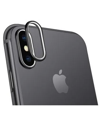 تصویر  محافظ فلزی لنز دوربین برای گوشی اپل آیفون ایکس