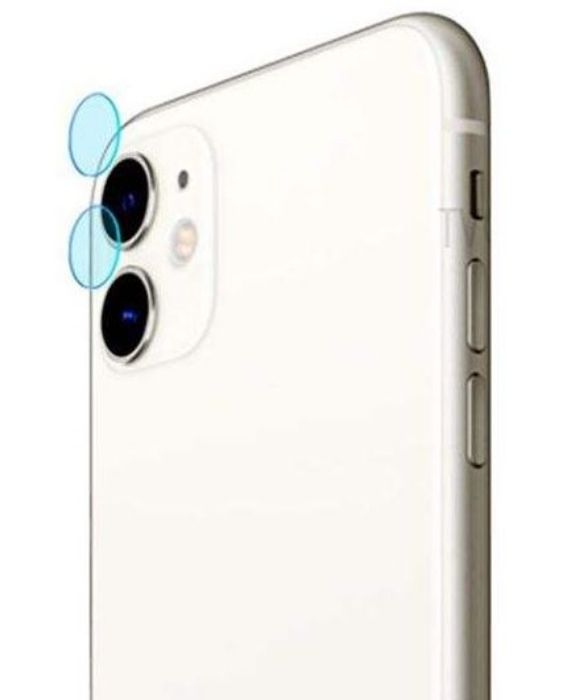 تصویر  محافظ شیشه‌ ای (گلس) لنز دوربین برای گوشی اپل آیفون 11