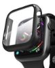 تصویر  محافظ شیشه ای صفحه نمایش و بدنه ساعت هوشمند اپل واچ نسل چهارم 44 میلی‌متری