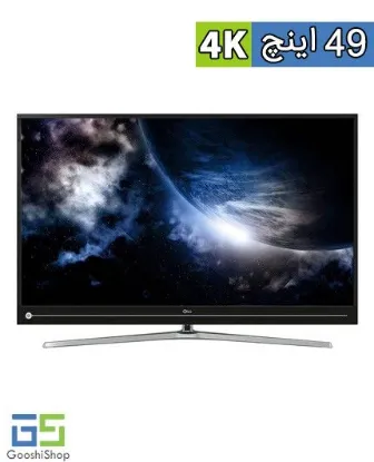 تصویر تلویزیون 49 اینچ ال ای دی هوشمند جی پلاس مدل GTV-49JU811N