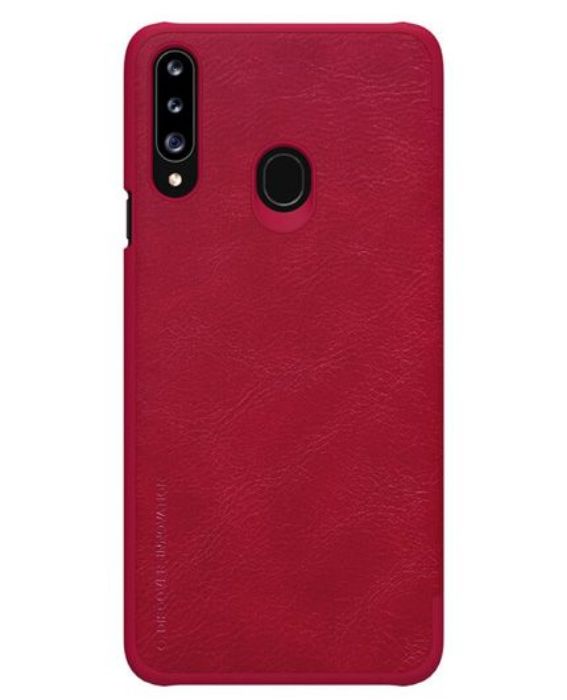 تصویر  کیف کلاسوری چرمی نیلکین مدل کیو آی ان برای گوشی سامسونگ گلکسی آ 20 اس