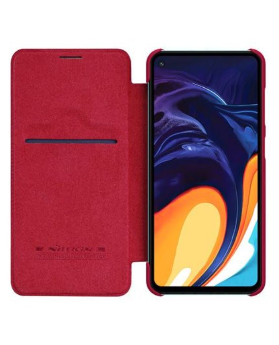 تصویر  کیف کلاسوری چرمی نیلکین مدل کیو آی ان برای گوشی سامسونگ گلکسی آ 60