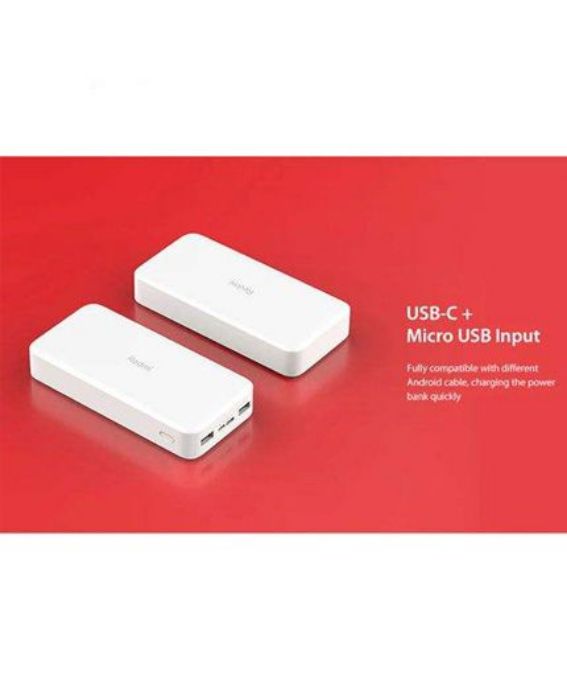 تصویر  پاوربانک شیائومی مدل Redmi PB200LZM ظرفیت 20000 میلی آمپر ساعت