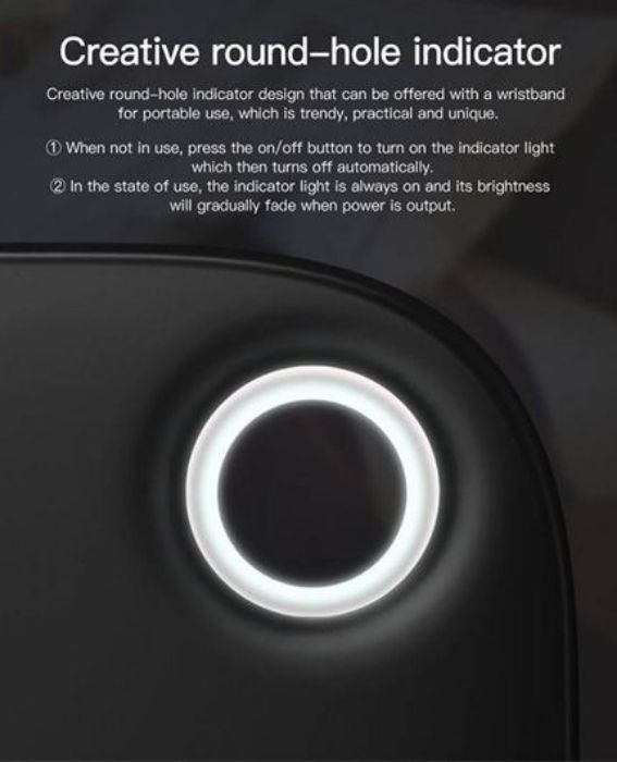 تصویر  پاوربانک باسئوس مدل IMT-M11 ظرفیت 8000 میلی آمپر ساعت