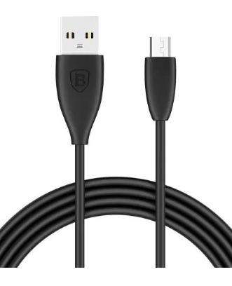 کابل یک متری شارژ و انتقال اطلاعات USB به MicroUSB باسئوس مدل Pretty Waist