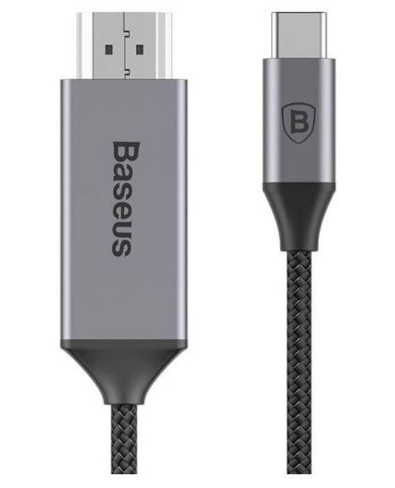 تصویر  کابل 1.8 متری تبدیل USB Type-C به HDMI باسئوس