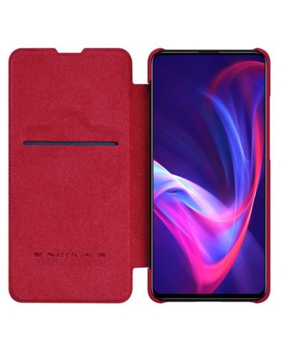 تصویر  کیف کلاسوری چرمی نیلکین مدل کیو آی ان برای گوشی شیائومی ردمی کا 20