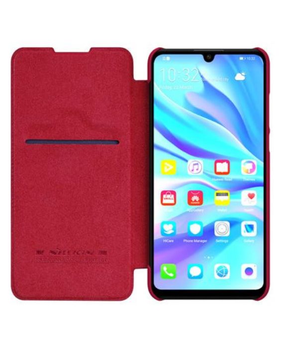 تصویر  کیف کلاسوری چرمی نیلکین مدل کیو آی ان برای گوشی هواوی پی 30 لایت