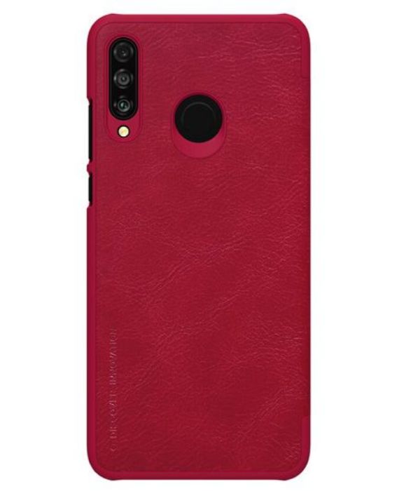 تصویر  کیف کلاسوری چرمی نیلکین مدل کیو آی ان برای گوشی هواوی پی 30 لایت