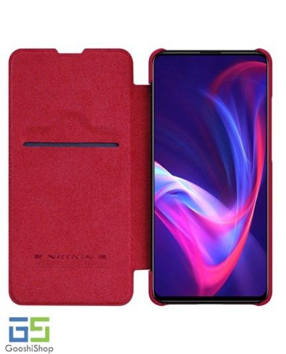 تصویر  کیف کلاسوری چرمی نیلکین مدل کیو آی ان برای گوشی شیائومی می 9 تی پرو