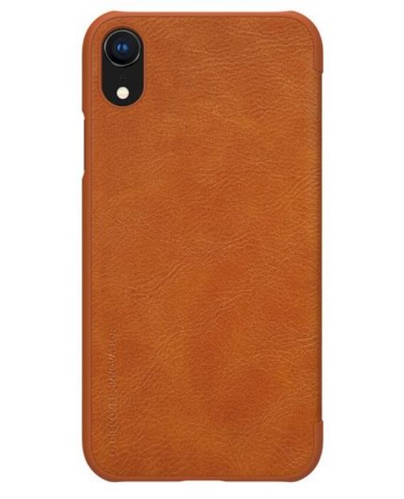 تصویر  کیف کلاسوری چرمی نیلکین مدل کیو آی ان برای گوشی اپل آیفون ایکس آر