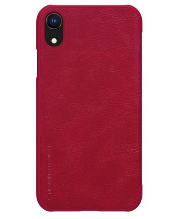 تصویر  کیف کلاسوری چرمی نیلکین مدل کیو آی ان برای گوشی اپل آیفون ایکس آر