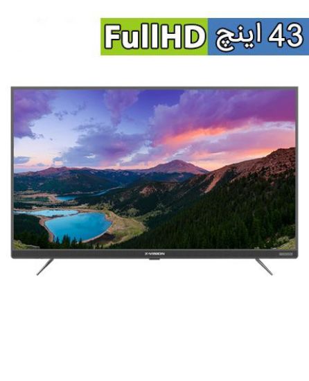 تصویر  تلویزیون 43 اینچ ال ای دی هوشمند ایکس ویژن مدل 43XT725