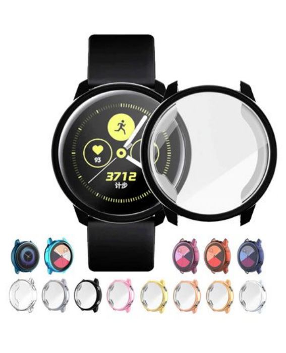 تصویر  محافظ شیشه ای صفحه نمایش و بدنه ساعت هوشمند سامسونگ گلکسی واچ اکتیو 2 44 میلی‌متری