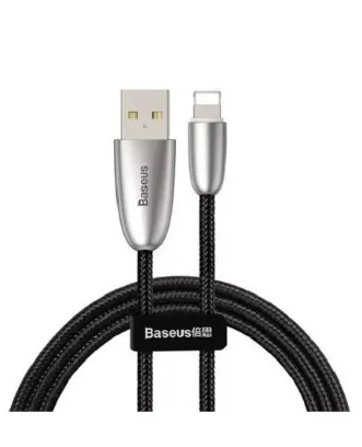 تصویر  کابل دو متری شارژ و انتقال اطلاعات USB به Lightning باسئوس مدل تورچ