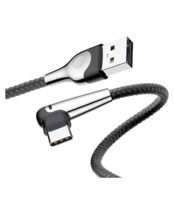 تصویر  کابل دو متری شارژ و انتقال اطلاعات USB به USB Type-C باسئوس مدل Sharp