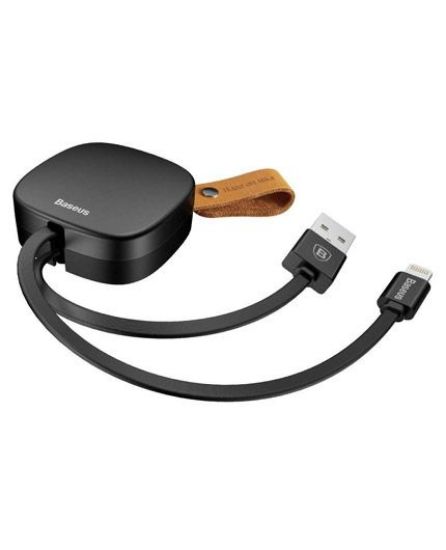 تصویر  کابل شارژ و انتقال اطلاعات 71 سانتی‌متری USB 2.0 به لایتنینگ باسئوس مدل MFI Flexible Certified
