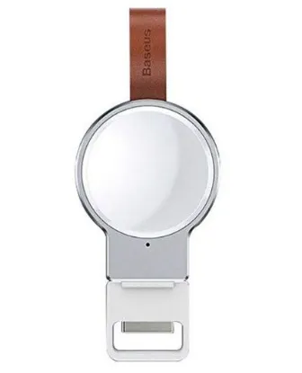 تصویر  شارژر وایرلس باسئوس مخصوص ساعت‌های هوشمند اپل 42 میلی‌متری مدل Dotter BS-IW02