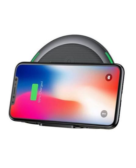 تصویر  شارژر وایرلس باسئوس مدل Foldable Multifunction