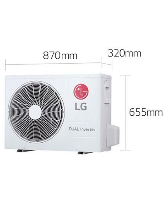 تصویر  کولر گازی 24000 اینورتر ال‌جی سری نکست تایتان II مدل  NT249SQ1