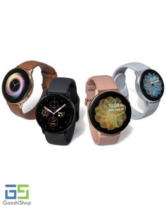 تصویر  ساعت هوشمند سامسونگ Galaxy Watch Active 2 44mm با بند چرمی