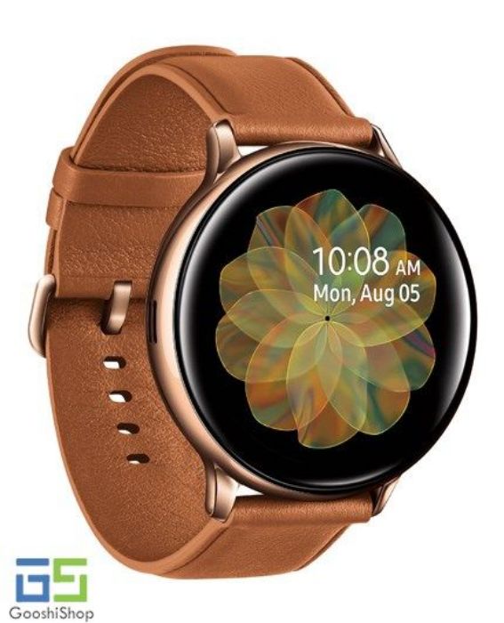 تصویر  ساعت هوشمند سامسونگ Galaxy Watch Active 2 44mm با بند چرمی