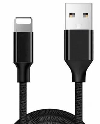 تصویر  کابل یک متری شارژ و انتقال اطلاعات USB 2.0 به لایتنینگ جی فوز مدل CA 53