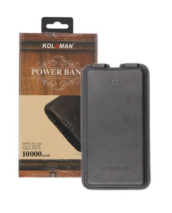 تصویر  پاوربانک کلومن مدل KP-L160 ظرفیت 10000 میلی آمپر ساعت