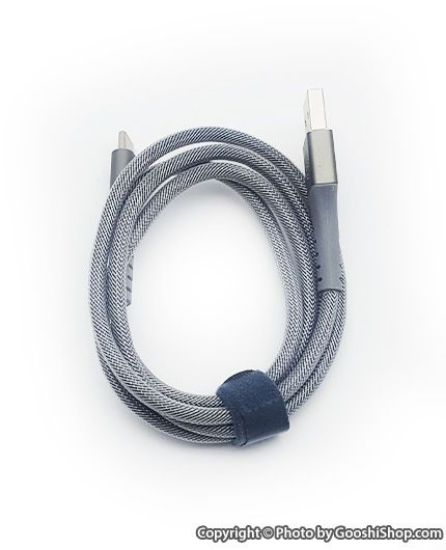 تصویر  کابل یک متری شارژ و انتقال اطلاعات USB 2.0 به تایپ سی جی فوز مدل CA 53