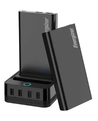 تصویر پاوربانک انرجایزر مدل PS20000 ظرفیت 20000 میلی آمپر ساعت پایه شارژ