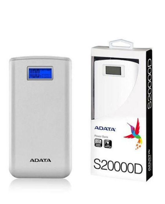 تصویر  پاوربانک ای دیتا مدل S20000D ظرفیت 20000 میلی آمپر ساعت