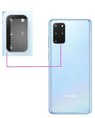 تصویر  محافظ شیشه‌ ای (گلس) لنز دوربین برای گوشی سامسونگ گلکسی اس 20 پلاس