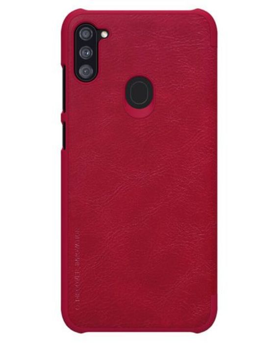 تصویر  کیف کلاسوری چرمی نیلکین مدل کیو آی ان برای گوشی سامسونگ گلکسی آ 11 تصویر  کیف کلاسوری چرمی نیلکین مدل کیو آی ان برای گوشی سامسونگ گلکسی آ 11