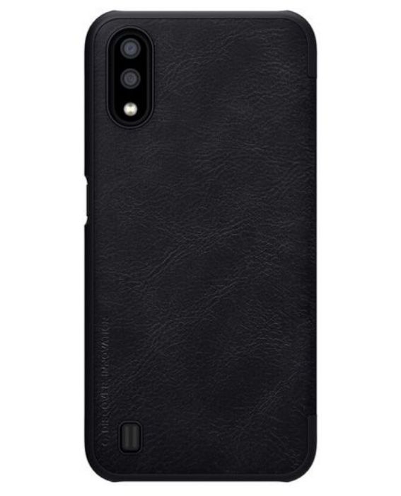 تصویر  کیف کلاسوری چرمی نیلکین مدل کیو آی ان برای گوشی سامسونگ گلکسی آ 01