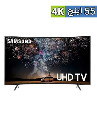 تصویر  تلویزیون 55 اینچ ال ای دی خمیده هوشمند سامسونگ مدل 55RU7300
