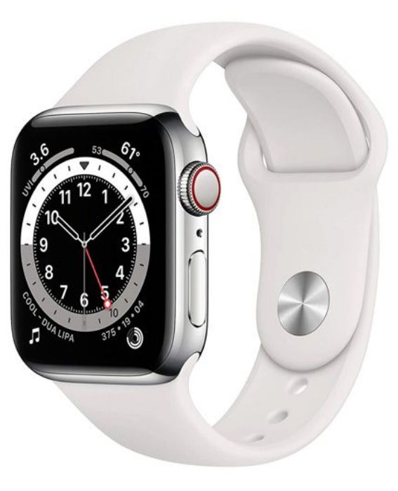 تصویر  ساعت هوشمند اپل واچ نسل ششم 44 میلی‌‌متری آلومنیومی با بند اسپورت - جی پی اس  - A2292