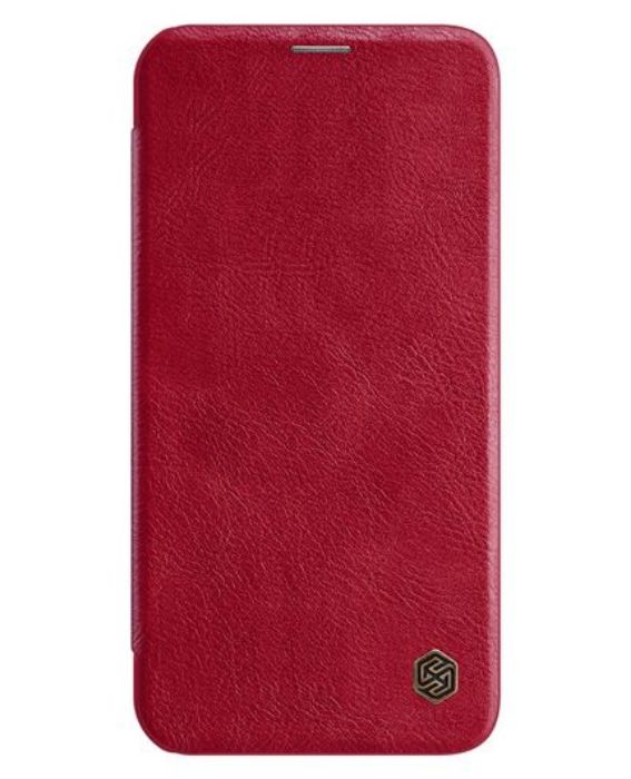 تصویر  کیف کلاسوری چرمی نیلکین مدل کیو آی ان برای گوشی اپل آیفون 12 پرو