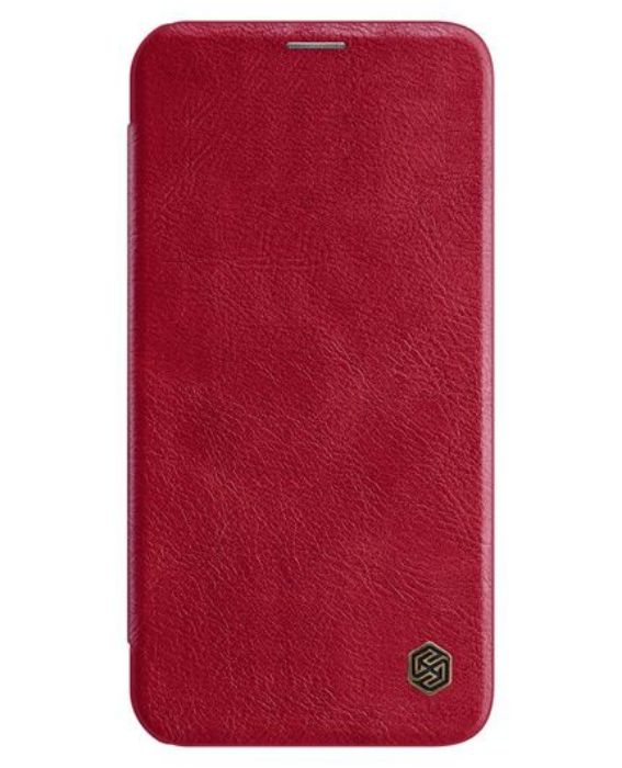 تصویر  کیف کلاسوری چرمی نیلکین مدل کیو آی ان برای گوشی اپل آیفون 12