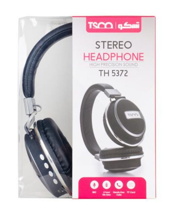 تصویر  هدفون بی سیم تسکو مدل TH 5372