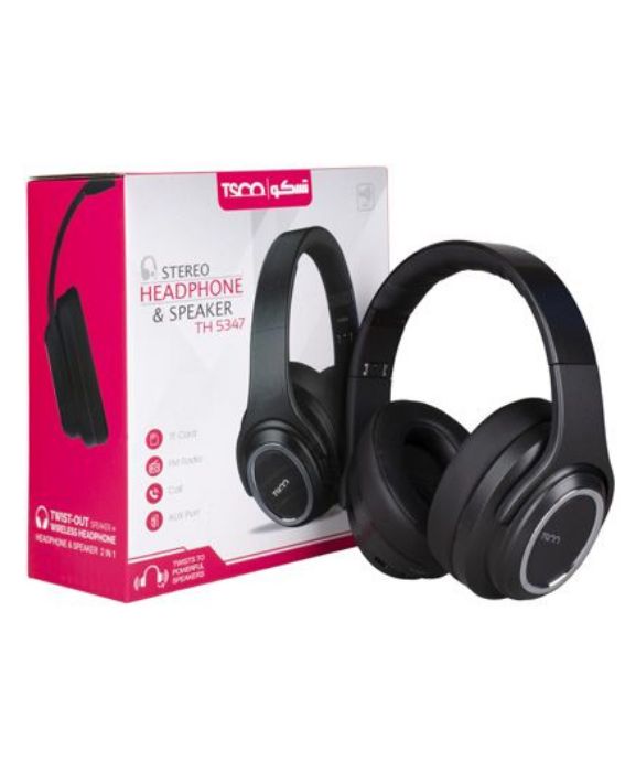 تصویر  هدفون بی سیم تسکو مدل TH 5347
