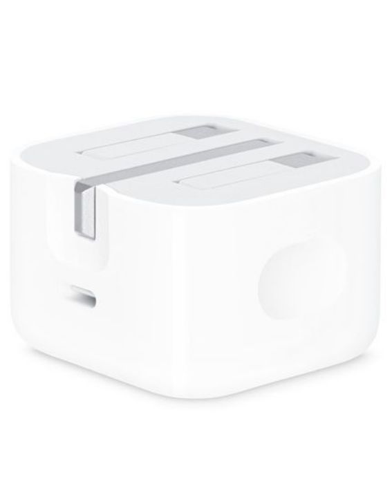 تصویر  شارژر دیواری اپل 20 وات (سه پین)