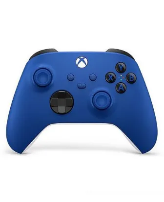 تصویر  دسته بازی (کنترلر) کنسول مایکروسافت ایکس باکس وان - سری جدید - آبی