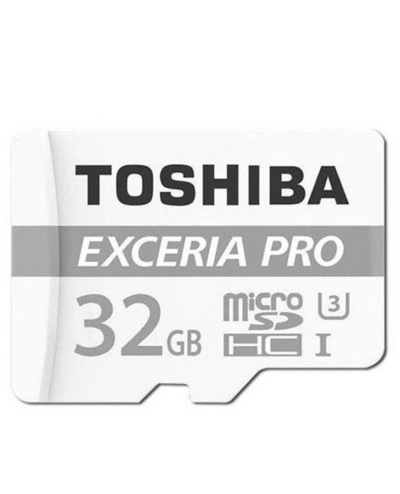 تصویر  کارت حافظه توشیبا میکرو اس دی ایکس سی 32 گیگابایت کلاس 10 با سرعت 95 مگابایت در ثانیه به همراه آداپتور تبدیل