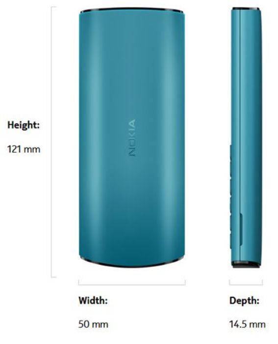 تصویر  گوشی موبایل نوکیا مدل 105 4G