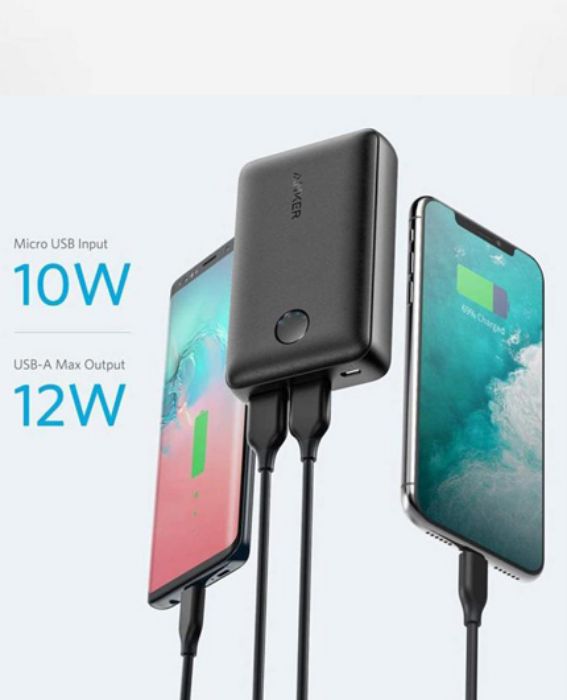 تصویر  پاوربانک انکر مدل PowerCore A1223 ظرفیت 10000 میلی آمپر ساعت