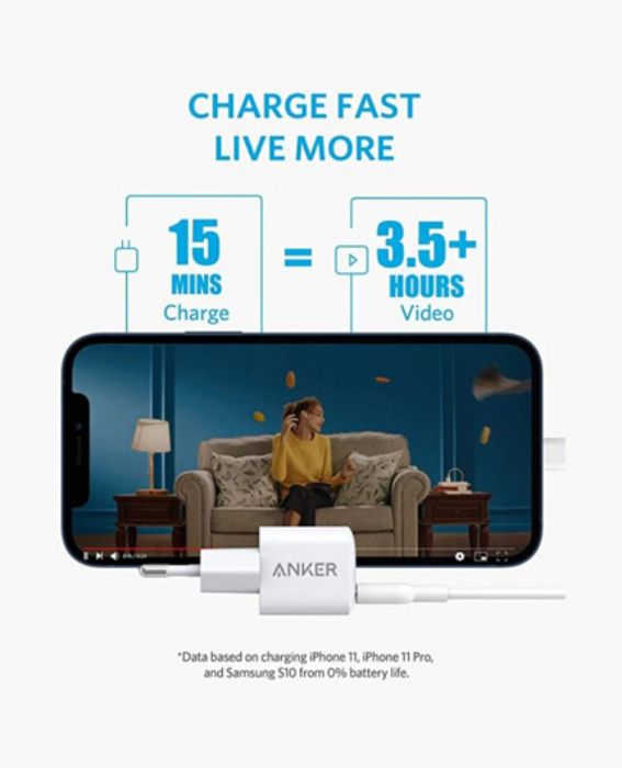 تصویر  شارژر دیواری انکر مدل A2633