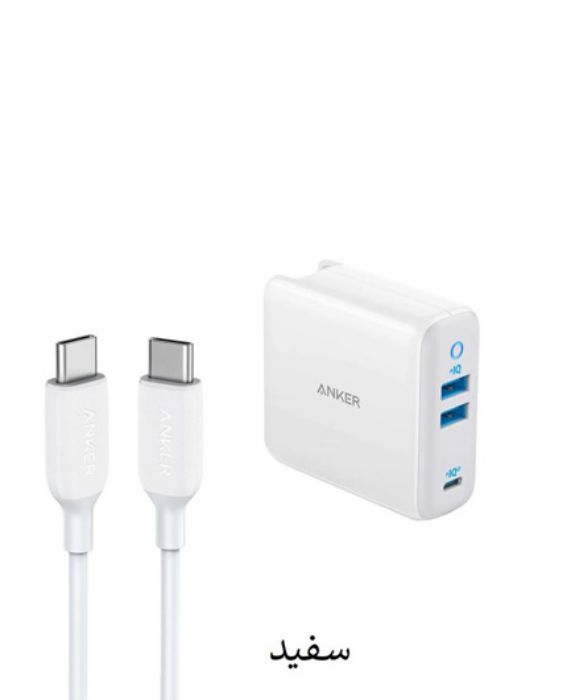 تصویر  شارژر دیواری انکر مدل A2033 65W ( سه پورت)