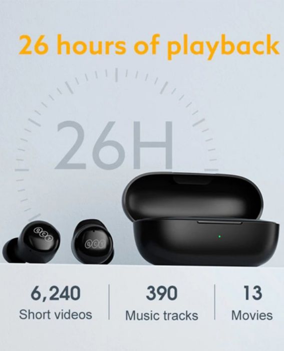 تصویر  هندزفری بی سیم کیو سی وای مدل T17